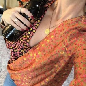 VICI - Two Tone Floral Blouse